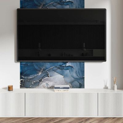 Wandpaneel pvc Golvende abstracte vormen