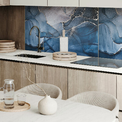 Wandpaneel pvc Golvende abstracte vormen