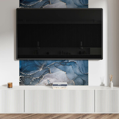 Wandpaneel pvc Golvende abstracte vormen