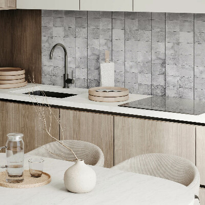 Zelfklevend wandpaneel Tegels met steenpatroon