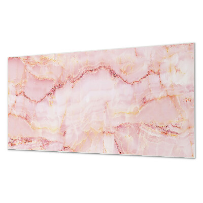 Vinyl wandpaneel Marmeren golven in een harmonieuze dans