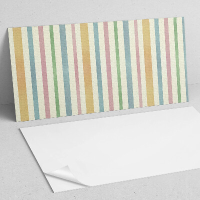 Wandpaneel pvc Kleurrijke verticale strepen