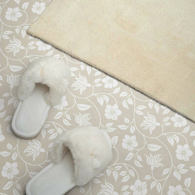 Vinyl wandpaneel Bloemenmotief