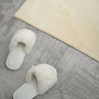 Zelfklevend wandpaneel Betonnen textuur in een ruwe stijl