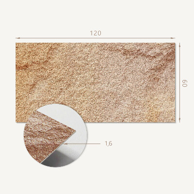 Vinyl wandpaneel Natuursteenpatroon