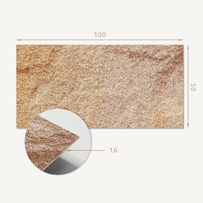 Vinyl wandpaneel Natuursteenpatroon