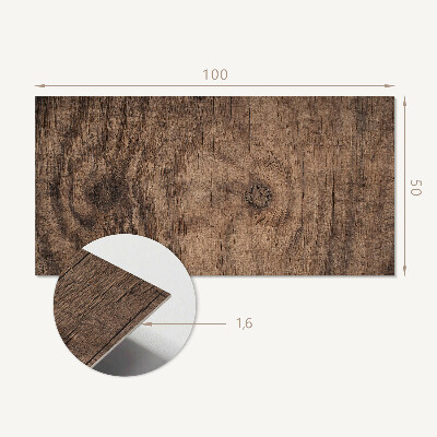 Wandpaneel pvc Natuurlijk houtnerfpatroon