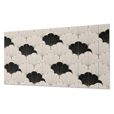 Zelfklevend wandpaneel Elegant bladmotief