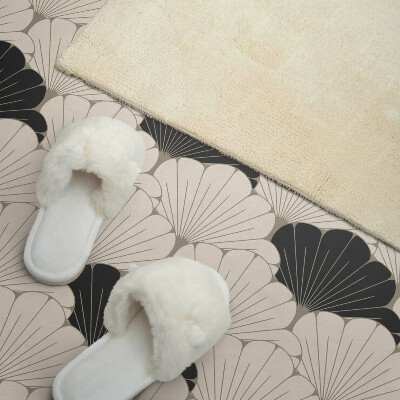 Zelfklevend wandpaneel Elegant bladmotief