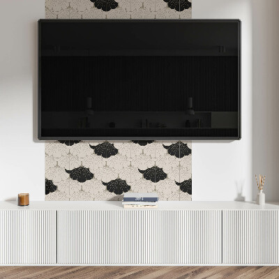 Zelfklevend wandpaneel Elegant bladmotief