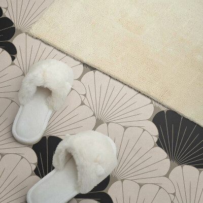 Zelfklevend wandpaneel Elegant bladmotief