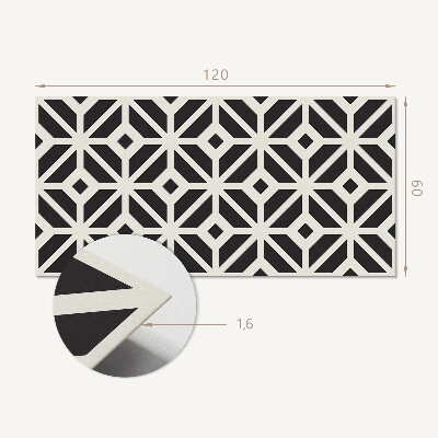 Wandpaneel pvc Geometrisch ruitpatroon