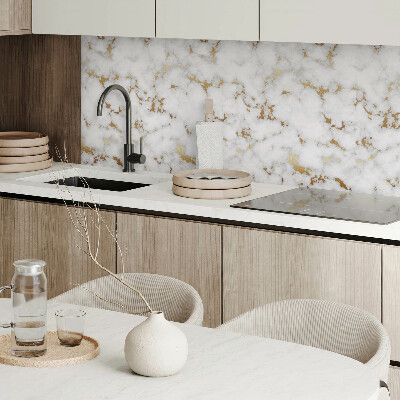 Zelfklevend wandpaneel Marmerpatronen met delicate aderen