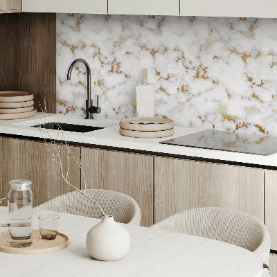 Zelfklevend wandpaneel Marmerpatronen met delicate aderen