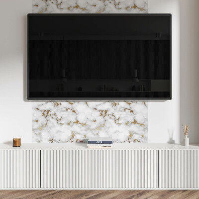 Zelfklevend wandpaneel Marmerpatronen met delicate aderen