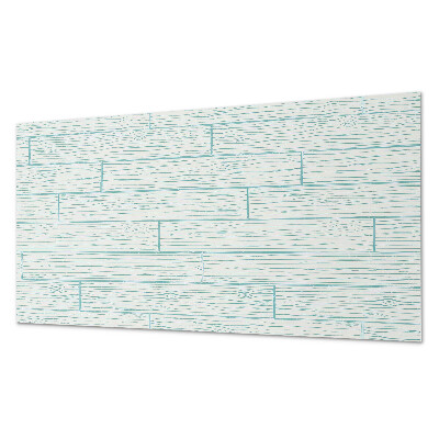 Zelfklevend wandpaneel Een bord gemodelleerd naar hout