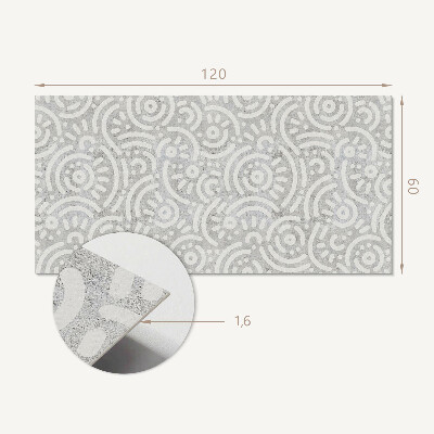 Vinyl wandpaneel Abstracte lijnen