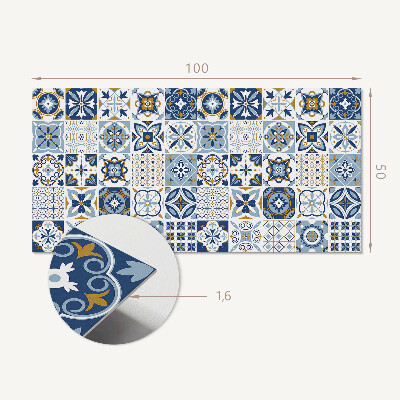 Zelfklevend wandpaneel Tegeldecoratieve inspiraties