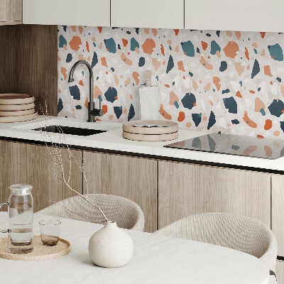 Wandpaneel pvc Abstract steenmotief