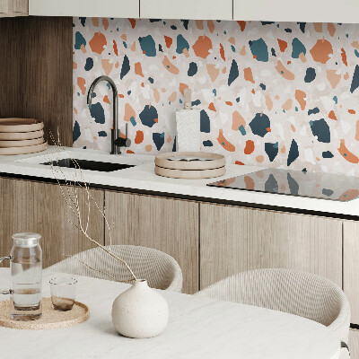 Wandpaneel pvc Abstract steenmotief