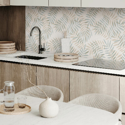 Vinyl wandpaneel Subtiel bladpatroon