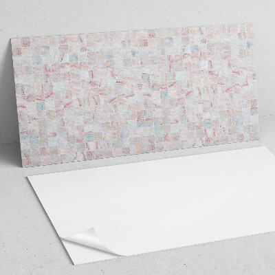 Vinyl wandpaneel Mozaïekpatroon van vierkante vormen