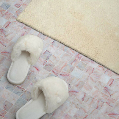 Vinyl wandpaneel Mozaïekpatroon van vierkante vormen