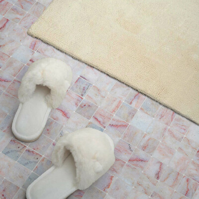 Vinyl wandpaneel Mozaïekpatroon van vierkante vormen