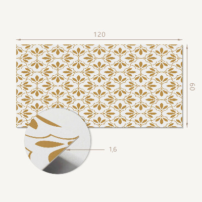 Wandpaneel pvc Stijlvol plantenmotief