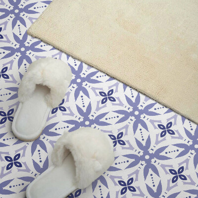 Zelfklevend wandpaneel Bloemig geometrisch patroon