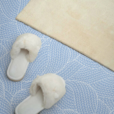 Wandpaneel pvc Golvend bladpatroon