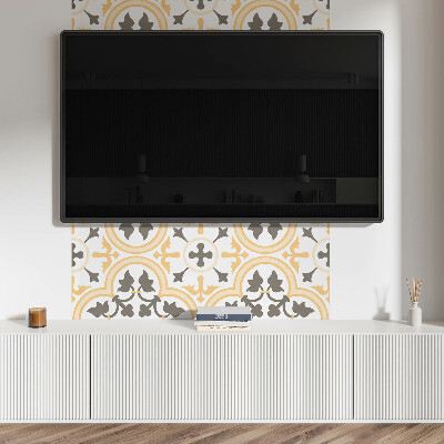 Zelfklevend wandpaneel Plantenmotieven