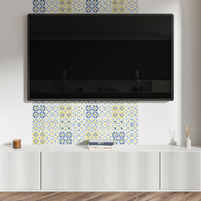 Vinyl wandpaneel Mozaïek met decoratieve patronen