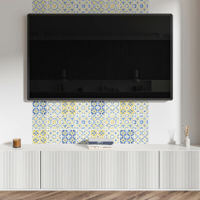 Vinyl wandpaneel Mozaïek met decoratieve patronen