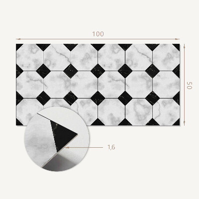 Vinyl wandpaneel Moderne geometrische motieven