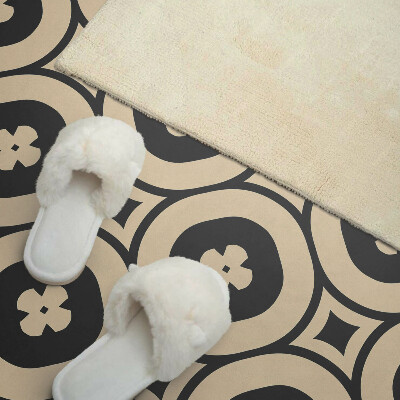 Vinyl wandpaneel Patroon van vierkante geometrische figuren