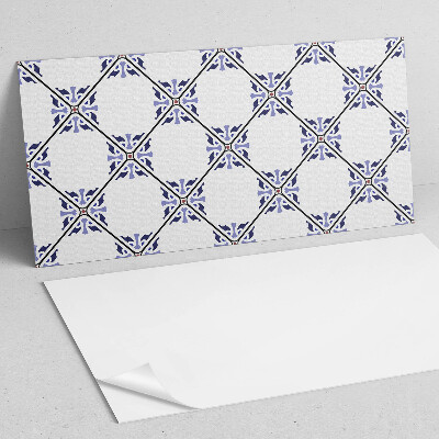 Wandpaneel pvc Bloemenpatrooncompositie