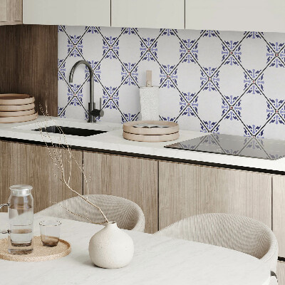 Wandpaneel pvc Bloemenpatrooncompositie