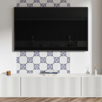 Wandpaneel pvc Bloemenpatrooncompositie