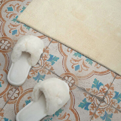 Vinyl wandpaneel Bloemen decoratief patroon