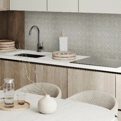 Wandpaneel pvc Bloemenpatroon in geometrische stijl