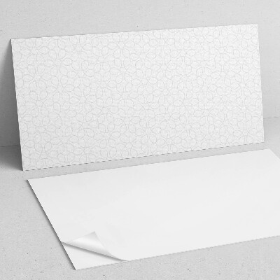 Zelfklevend wandpaneel Subtiele cirkels in pasteltinten