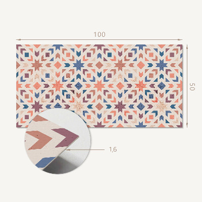 Wandpaneel pvc Harmonie van geometrische vormen