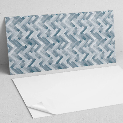 Vinyl wandpaneel Zigzag gestreept patroon