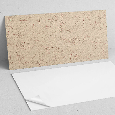 Wandpaneel pvc Kronkelend lijnpatroon