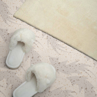 Vinyl wandpaneel Bladmotief