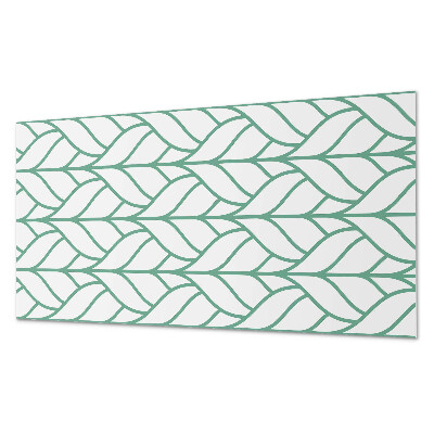 Wandpaneel pvc Bladeren in harmonieuze symmetrie