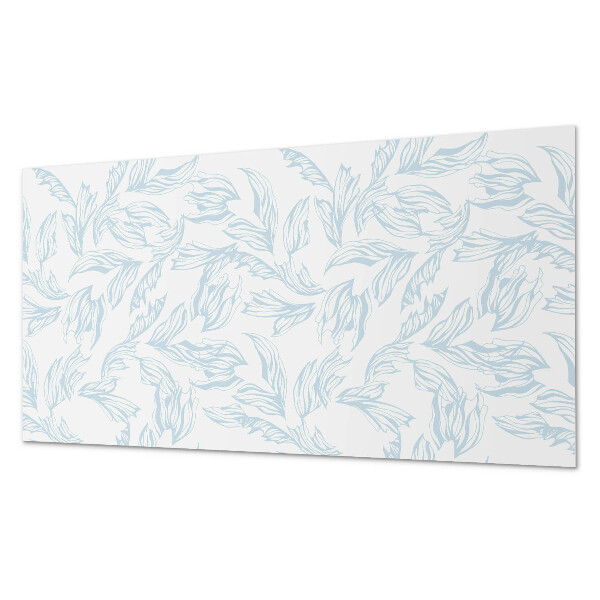 Zelfklevend wandpaneel Subtiel bladmotief