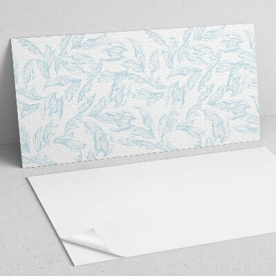 Zelfklevend wandpaneel Subtiel bladmotief