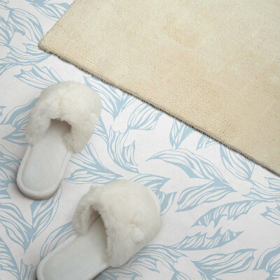 Zelfklevend wandpaneel Subtiel bladmotief